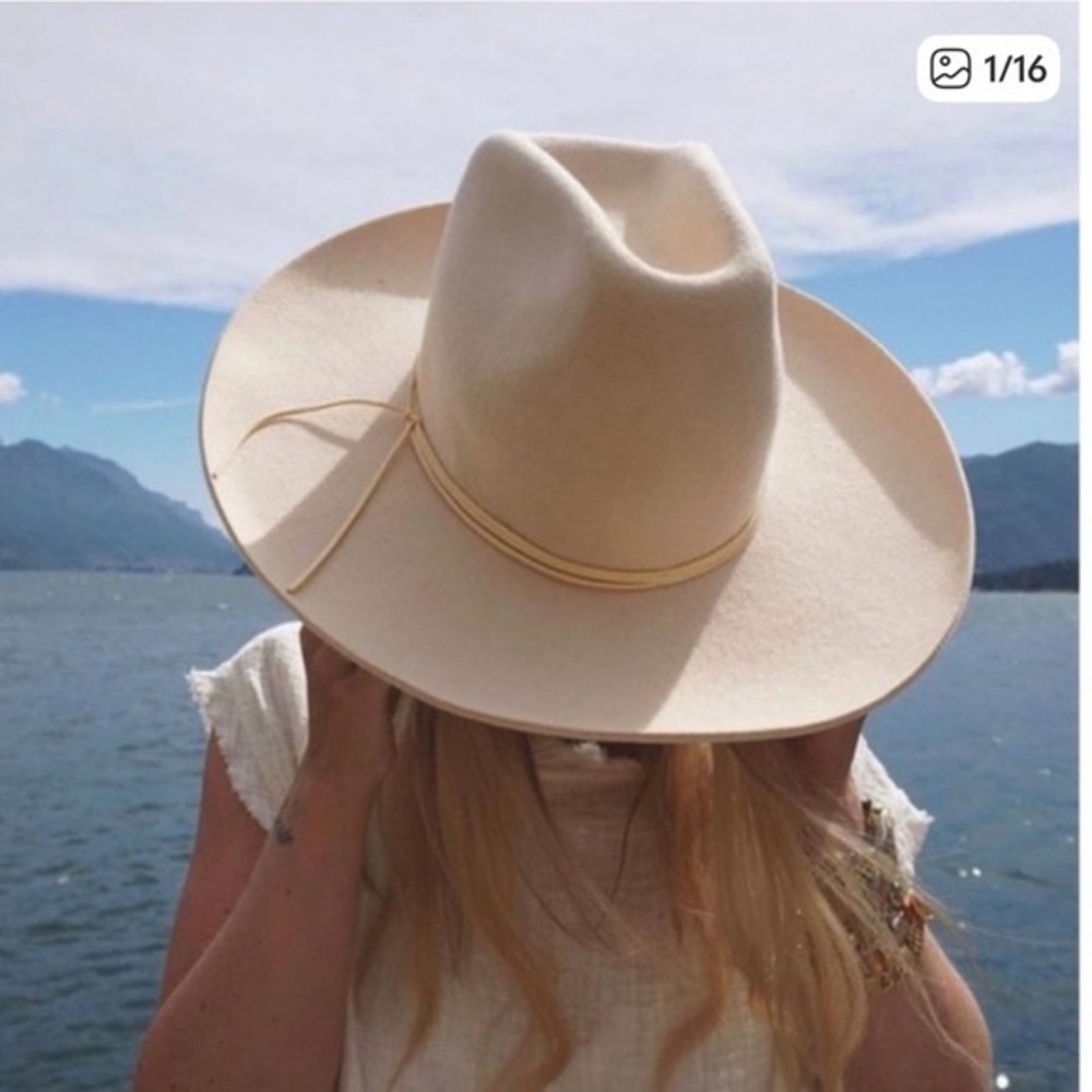 Lack of Color Goldfinger Ivory Cowboy Hat